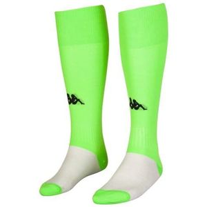 Kappa Knee High Sock Green Fluor Sokken voor Vrije Tijd en Sport, Uniseks, Volwassenen, Uniseks