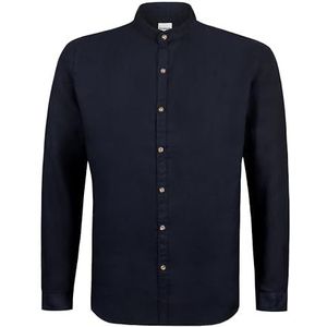 Bergfeuer Klederdrachthemd Vettel, donkerblauw, S