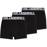 KARL LAGERFELD - Bold - Boxershorts - Zwart - Lot van 3