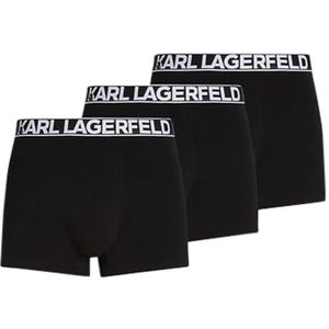 KARL LAGERFELD - Bold - Boxershorts - Zwart - Lot van 3