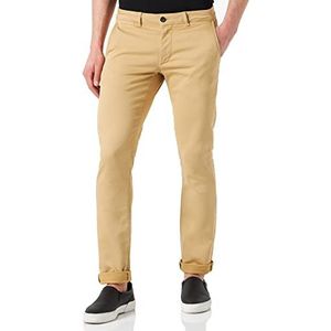 Teddy Smith Pallas Chino Sweat Dyed Herenbroek, Kanyon-beige, 34