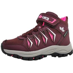 Lico Jongens Unisex Kids Sines VS Trekking Laarzen, Bordeaux/Roze, 6 UK Kind, Bordeaux Roze, 6 UK Child