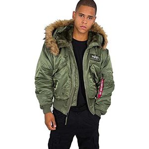 Alpha Industries - Winterjack 45/P Hooded - Sage/Green - 100% Nylon