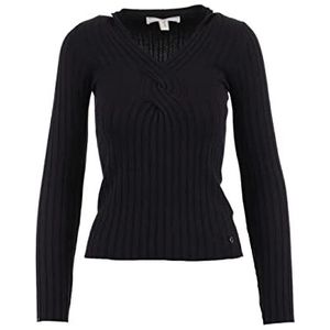 Guess INES Vn Ls Pullover Sweater voor dames, Jet Black A996, S