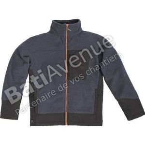 Delta Plus BOLTOBL3X Blouson van polyester fleece, blauw, 3XL, 10 stuks