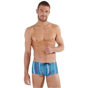 HOM - Harrisson - Swim Trunk - Blauw - Elastisch