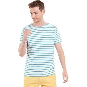 Armor Lux Hoëdic Legacy Marine Heren, Milk/Pagoda, L