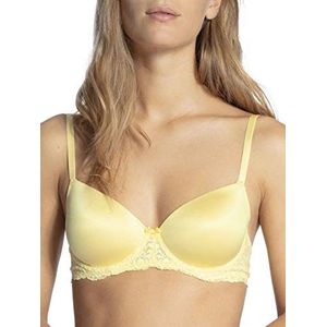 Calida Sensual Secrets Onderhemd voor dames, van viscose, sterk transparant, ananas, 75C