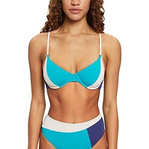 ESPRIT Bodywear dames LA Jolla Beach RCS uw.Bra Bikini, groengroen, 38C, teal green, C