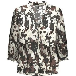 Onlnova Life Vis 3/4 Rina Top, Chocolate Lab, M