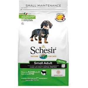 Schesir, Droogvoer voor volwassen honden van kleine omvang lijn behoud van de smaak lam kroketten - zak van 2 kg