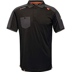 Regatta TRS167SM800 Offensive Wicking Polo, maat klein, zwart