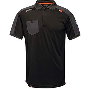 Regatta TRS167SM800 Offensive Wicking Polo, maat klein, zwart