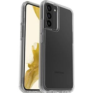 OtterBox Symmetry Clear Case voor Galaxy S22+, Schokbestendig, Valbestendig, Dunne beschermende hoes, 3x getest volgens militaire standaard, Transparant, Geen Retailverpakking