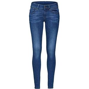 G-Star Raw Lynn Mid Waist Skinny Jeans dames,Blau (Faded Blue D06746-6553-a889),26W / 34L