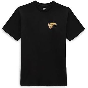 Vans Pizza Night T-shirt met korte mouwen, Zwart, S