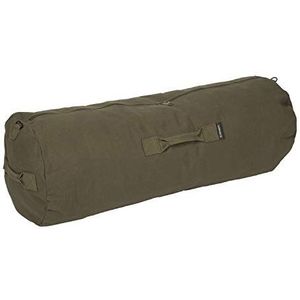 Stansport Canvas Deluxe Duffeltas met Rits - OD Groen (1230), Olijfgroen, 36"" H x 21"" W, 36"" X 13"" X 13