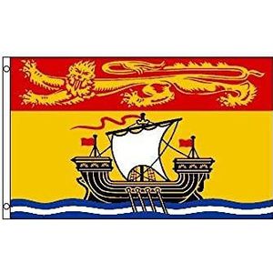 New Brunswick Vlag 90x60cm - Canadese vlag - Canada 60 x 90 cm - Vlaggen - AZ VLAG