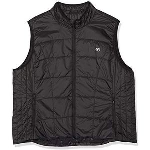 Damart Sport Donsjack voor dames, licht, mouwloos, waterafstotend, thermolactyl, mouwloze jas, Zwart (zwart 46947-17010), One Size