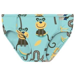 NAME IT Nmmzilas Swim Brievenbox, Pool Blue/Aop: jungle, 98/104 cm