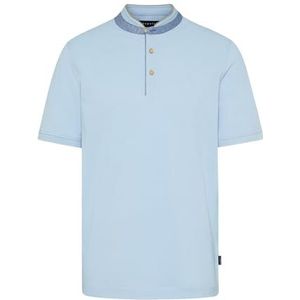 Push-up Bikini - Lichtblauw - 2-knoopsmodel - Met Opstaande Kraag