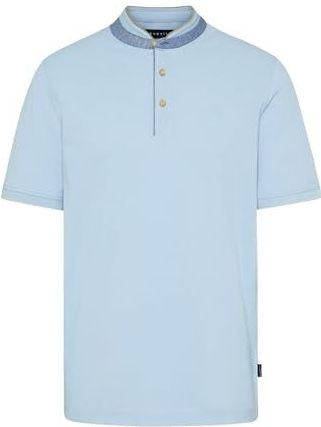 Push-up Bikini - Lichtblauw - 2-knoopsmodel - Met Opstaande Kraag