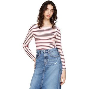 Shirt - Gestreept - BRETON - T-shirt - Lange Mouw - Slanke Pasvorm