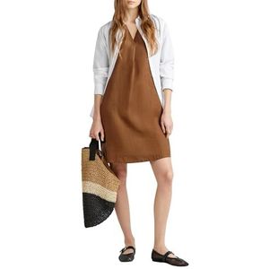 United Colors of Benetton Jurk, Bruin, M