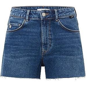 Mavi Dames Millie Jeans Shorts, blauw, 25, blauw