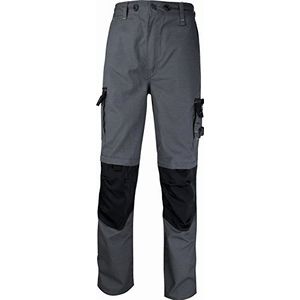 Delta Plus M5PANGNGT Polyester/katoen werkbroek, maat groot, grijs/zwart