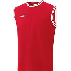 JAKO - Jersey Centrum 2.0, Uniseks-Kind, Sportrood/Wit, XS