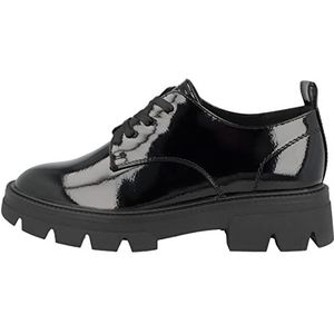 s.Oliver Dames 5-5-23700-39 Sneakers, Black PATENT, 40 EU