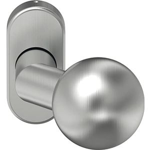 Eco K160 FE Brandwerende deurknop (deurknop) op rozet, deurgreep voor brandwerende deuren, roestvrij staal