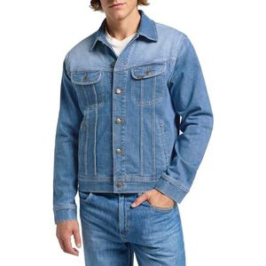 LEE - Rider - Jack - Denim - Blauw - Regular Fit
