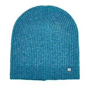 ESPRIT Accessoires Dames 992CA1P301 Beanie-muts, 455/TEAL Blue, 1SIZE