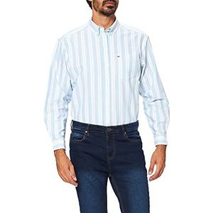 Tommy Jeans Dames Tjw Relaxed Stripe Shirt, Getijdewater/Multi, S