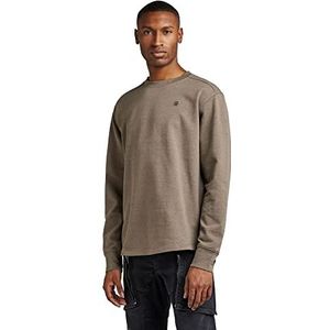 G-STAR RAW Heren Lash r sw ls Sweater, Multicolor (Turf Htr C425-5109), XS