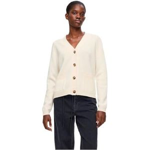 SELECTED FEMME - SLFANA LS - Gebreid Vest - Berk - V-hals - Lange Mouwen