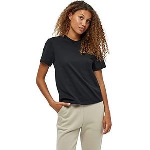 Beyond Now Bora GOTS Regular T-Shirt | Zwarte T-shirts voor dames VK | Lente T-shirt | Maat L