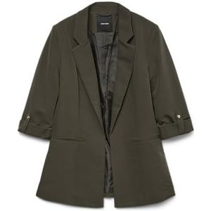 VERO MODA Vmgloria 3/4 Slim Blazer Noos, turf, 42