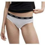 Slip van stretchkatoen met herhaalde logo’s op tailleband