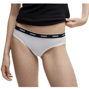 Slip van stretchkatoen met herhaalde logo’s op tailleband