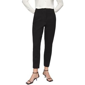 s.Oliver - Broek - 9999 - Slim Fit - Super Hoge Taillehoogte - Taps Toelopende Broekspijpen