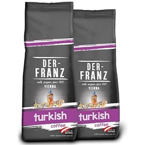 Der-Franz Turkse Koffie, gemalen, 2 x 500 g