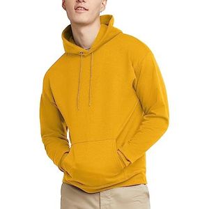 Hanes Heren Trui Eco-Smart Fleece Hooded Sweatshirt, Goud, M