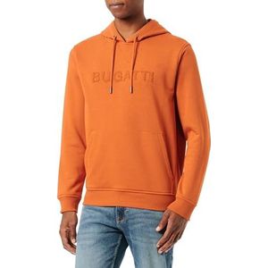 bugatti Sweatshirt voor heren, Oranje-670, 3XL