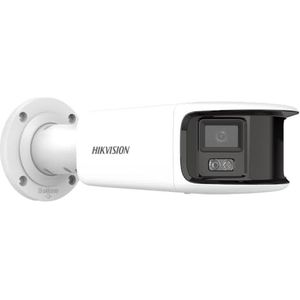 Hikvision DS-2CD2T87G2P-LSU/SL(4 mm) (C) Bullet bewakingscamera met 8 megapixels, tot 40 m verlichting, ColorVu camera met gekleurde beeldband 's nachts door wit licht