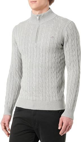 Mode accessoires - Geribbelde Kraag - Knitwear - Mélange - Lange Mouw