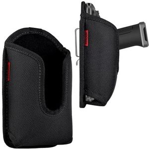 SOGCASE Scanner Holster Handle Series - Dikke kwaliteit, grote, robuuste metalen riemclip, duurzaam, zakvriendelijk, compatibel met zebra barcode, zwart