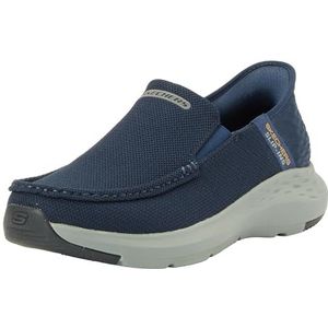 Skechers Heren Parson RALVEN Slip-On, Navy Mesh, 6 UK, Navy Mesh, 39.5 EU